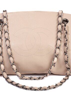 Authentic Vintage Chanel Timeless Accordion Shoulder Bag